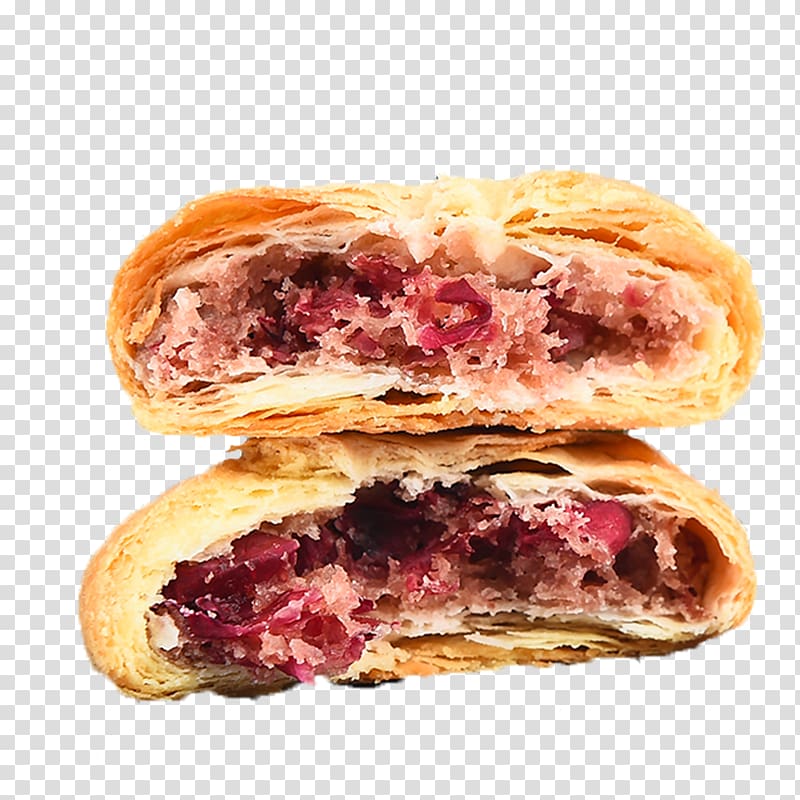 Cherry pie Danish pastry Cuban pastry Pain au chocolat Cake, Product of highland barley rose flower cake transparent background PNG clipart