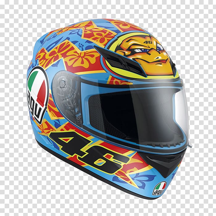 Motorcycle Helmets Mugello Circuit MotoGP AGV, Cascos transparent background PNG clipart