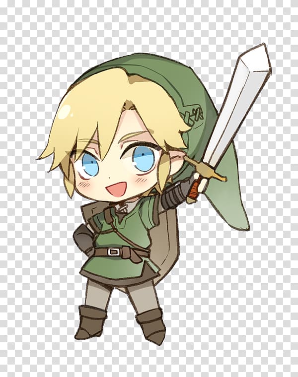 Zelda II: The Adventure of Link Chibi Drawing Mikasa Ackerman, Chibichibi transparent background PNG clipart