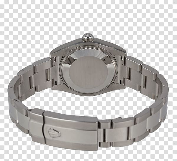 Rolex Datejust Watch strap Automatic watch, metal bezel transparent background PNG clipart