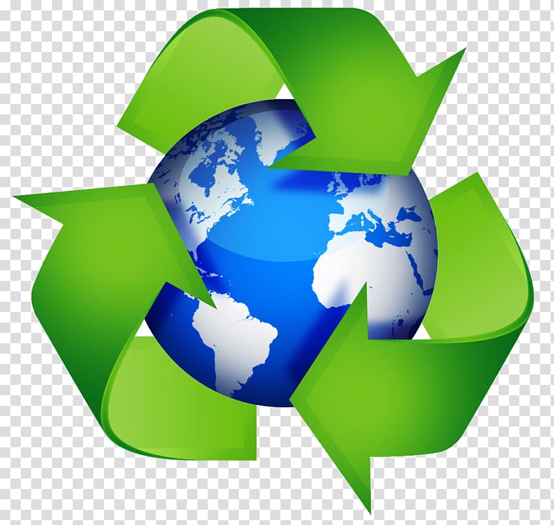 globe , Environmentally friendly Recycling Sustainable business, recycle transparent background PNG clipart