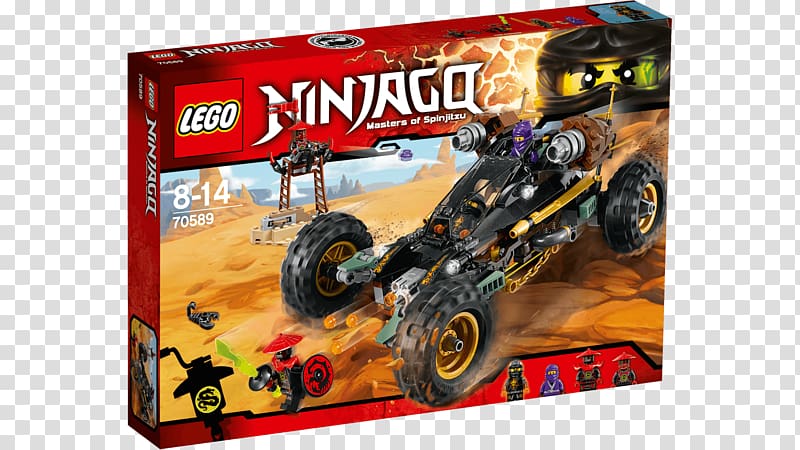 Lego Ninjago LEGO 70589 NINJAGO Rock Roader Lego minifigure Toy, toy transparent background PNG clipart
