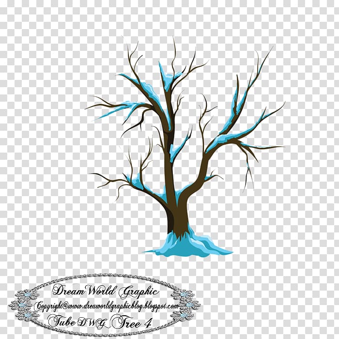 Tree Drawing Winter Season, tree transparent background PNG clipart