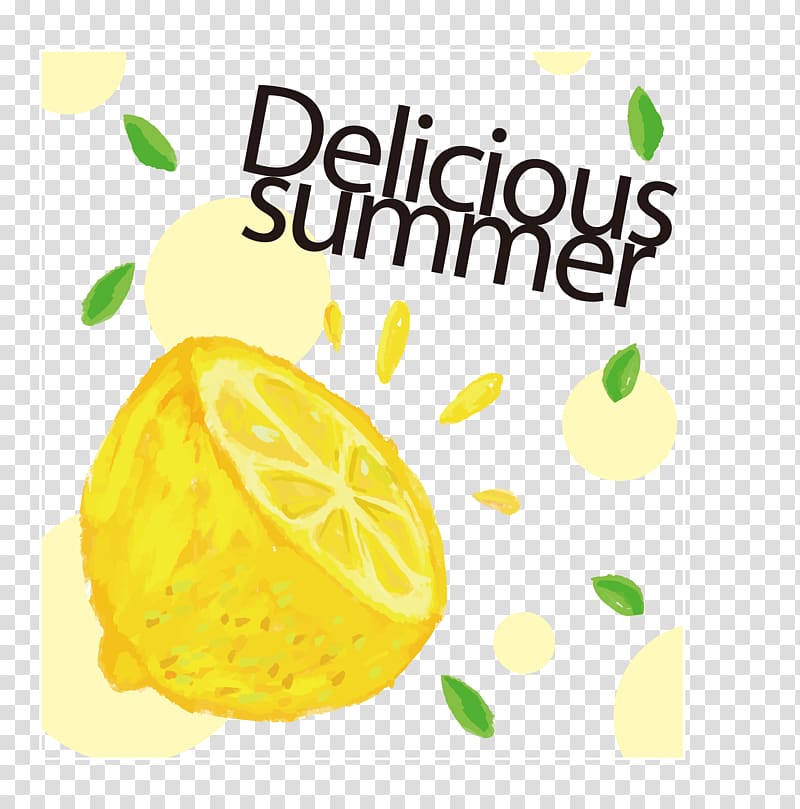 Lemon Auglis Fruit, Hand-painted cards lemon transparent background PNG clipart