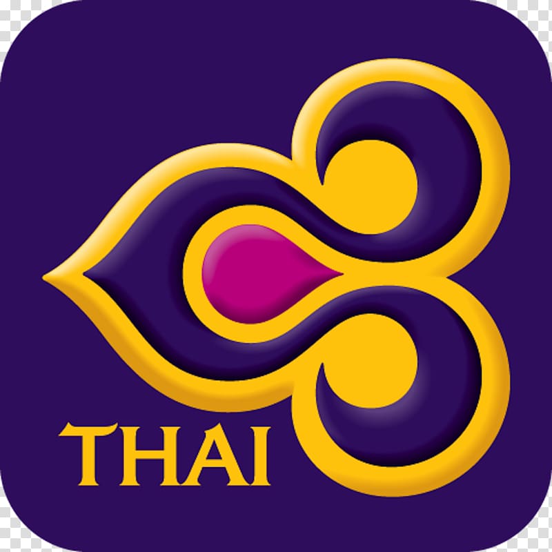 Thai Airways Company Thailand Logo Flight, thai tea logo design transparent background PNG clipart