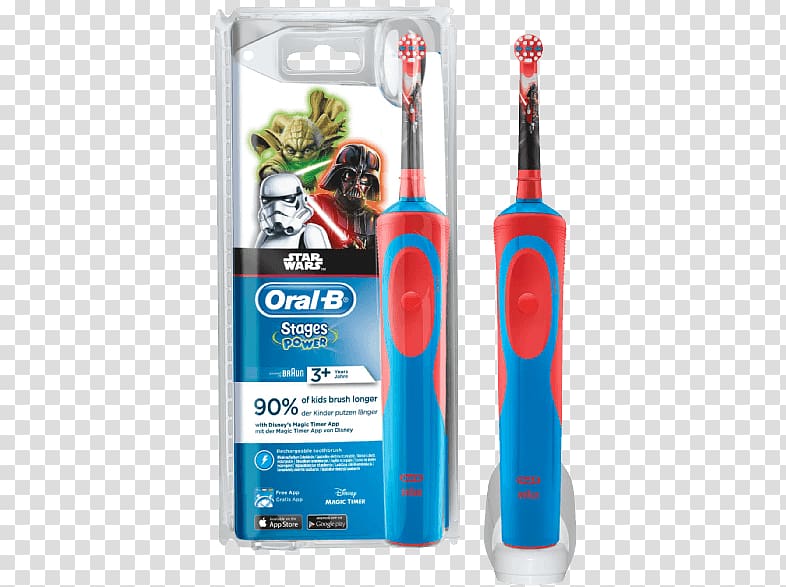 Oral-B Stages Power Kids Rechargeable Electric Toothbrush Oral-B Pro-Health Stages Stage 3, Oral B toothpaste transparent background PNG clipart