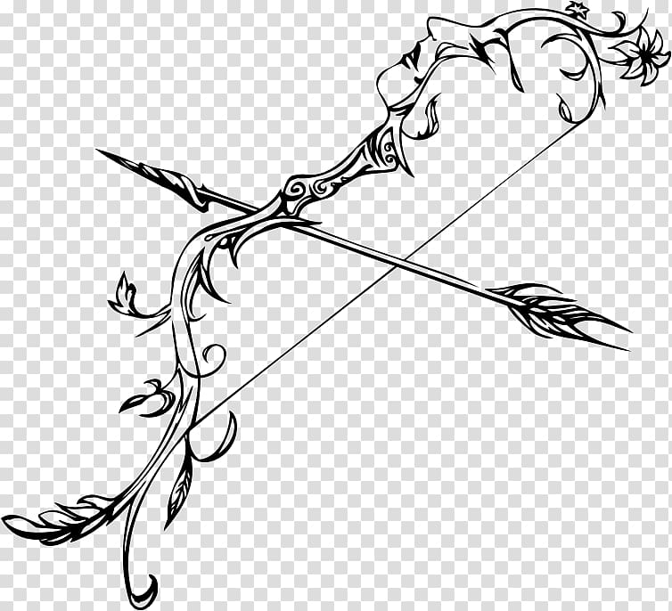 bow and arrow , Bow and arrow Drawing Line art, arrow bow transparent background PNG clipart