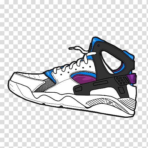 Trainer Huarache Nike Sports shoes, nike transparent background PNG clipart