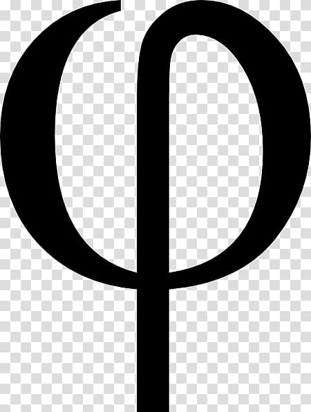 Phi Symbol Greek alphabet, symbol transparent background PNG clipart