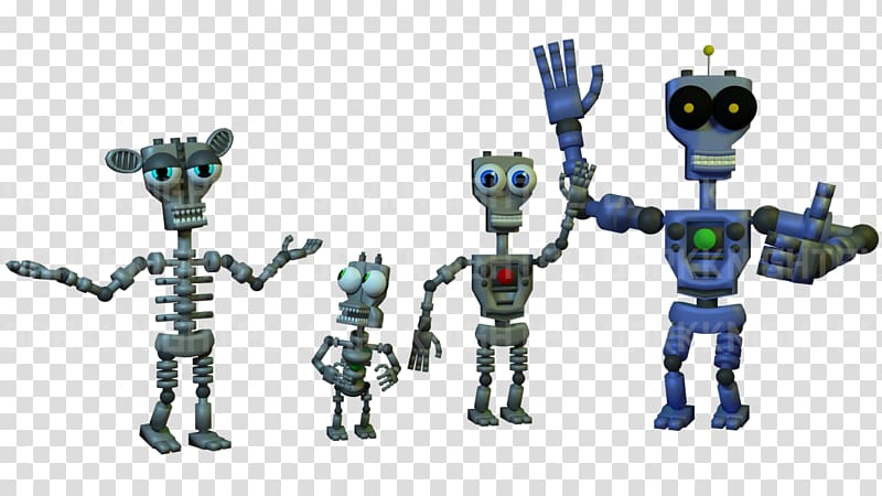 Five Nights at Freddy\'s 2 FNaF World Endoskeleton Art, nightmare transparent background PNG clipart