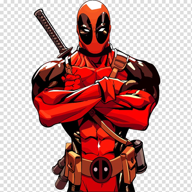 Marvel Deadpool illustration, Deadpool Marvel Comics Cartoon, Deadpool symbol transparent background PNG clipart