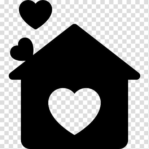Computer Icons , house love transparent background PNG clipart