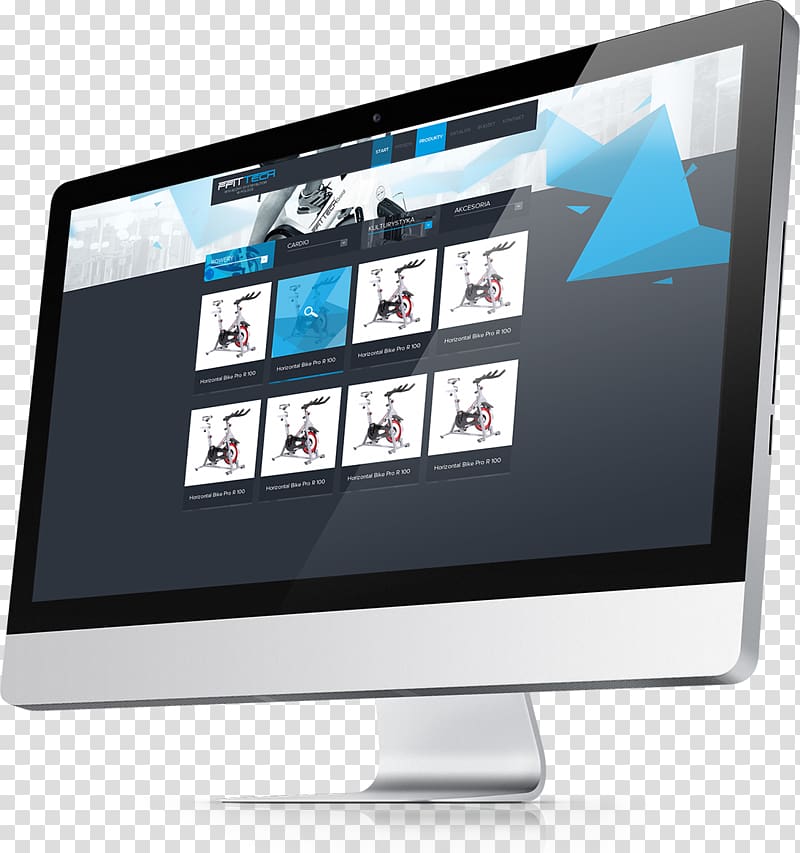 Computer Monitors Computer Monitor Accessory Web hosting service Computer Servers Output device, Fitness Billboard transparent background PNG clipart