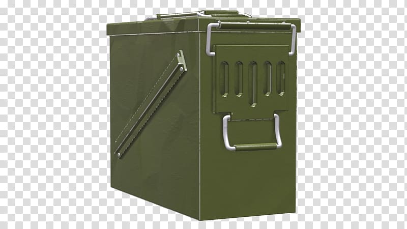 Green Angle, Small green tin ammunition box transparent background PNG clipart