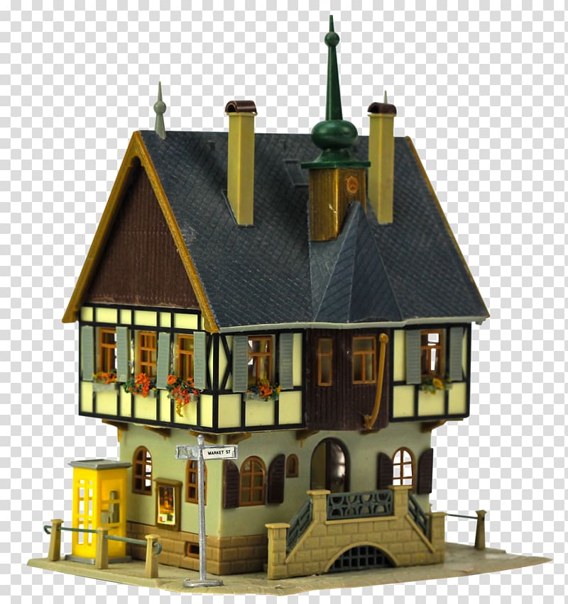 3D computer graphics House 3D modeling, Retro castle transparent background PNG clipart