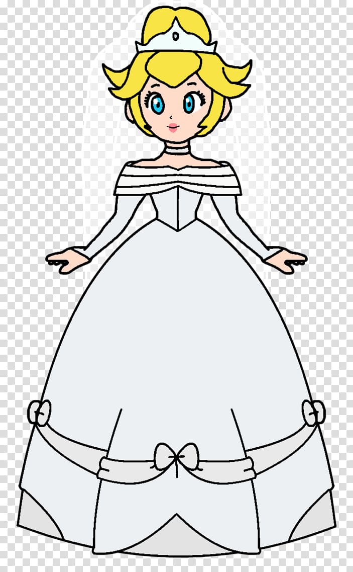 Princess Peach Wedding dress Super Mario Odyssey Minnie Mouse, daisy wedding transparent background PNG clipart