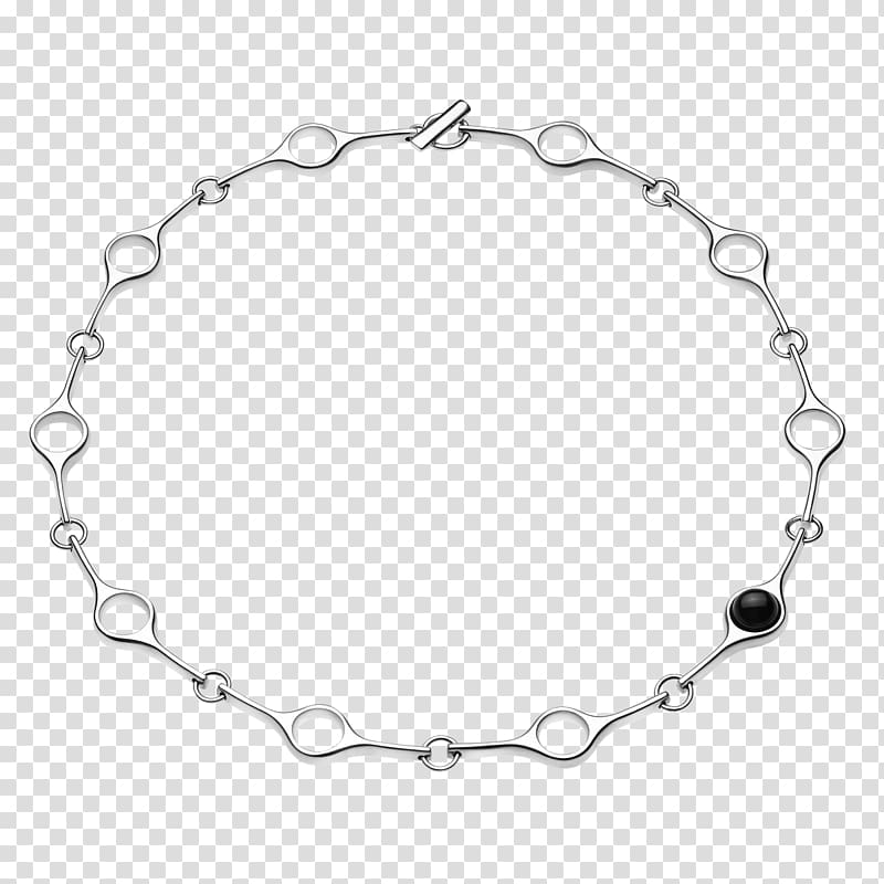 Bracelet Necklace Silver Body Jewellery, necklace transparent background PNG clipart