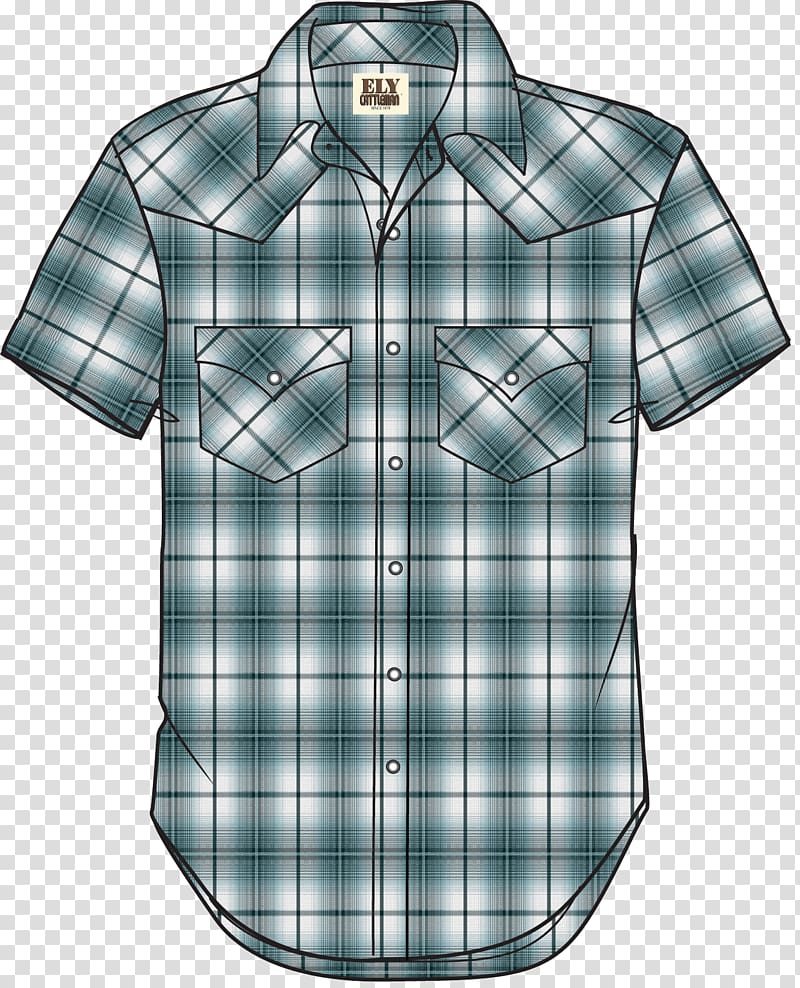 Dress shirt Tartan GU Full plaid Skirt, dress shirt transparent background PNG clipart