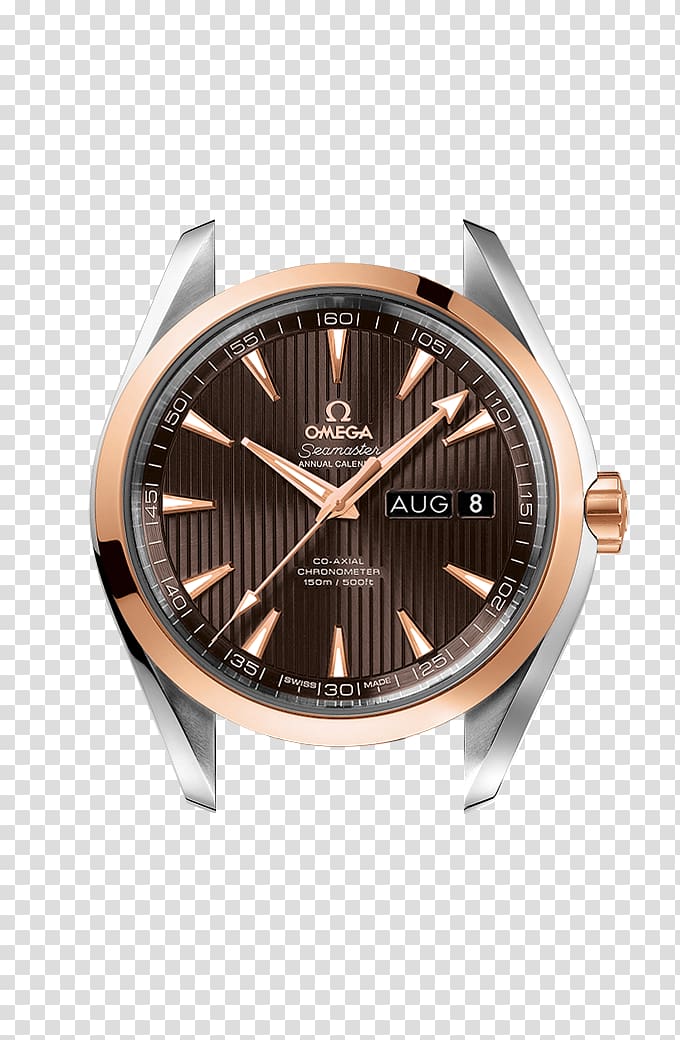 Omega Seamaster Omega SA Coaxial escapement Annual calendar Watch, Wh transparent background PNG clipart