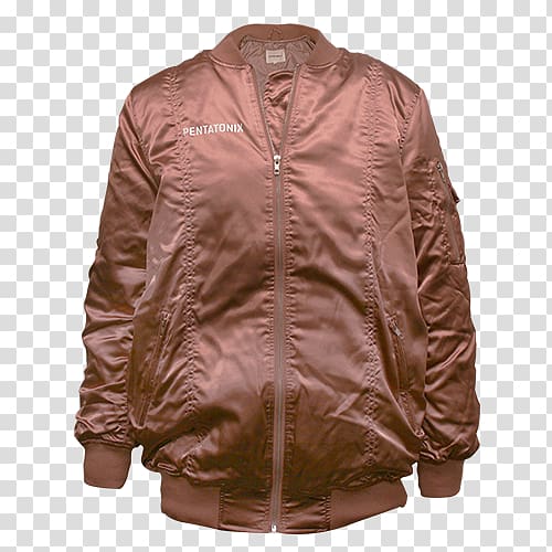 Leather jacket, bomber jacket transparent background PNG clipart