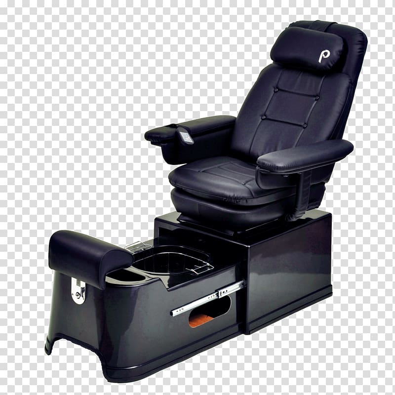 Massage chair Pedicure Day spa Sarasota Salon Equipment, chair transparent background PNG clipart