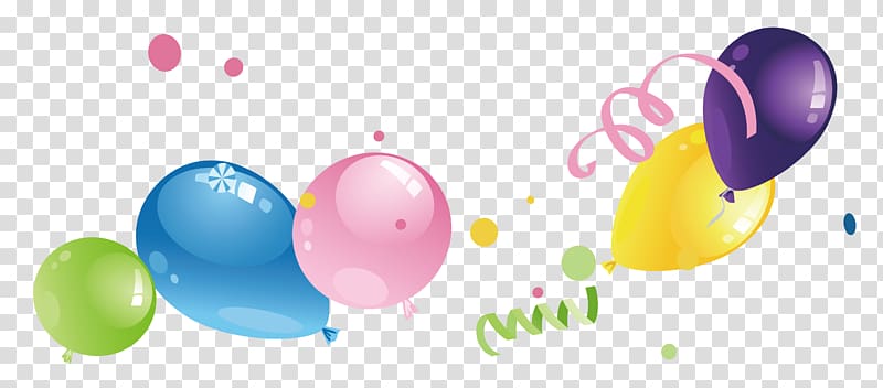 Balloon Birthday , Balloons transparent background PNG clipart