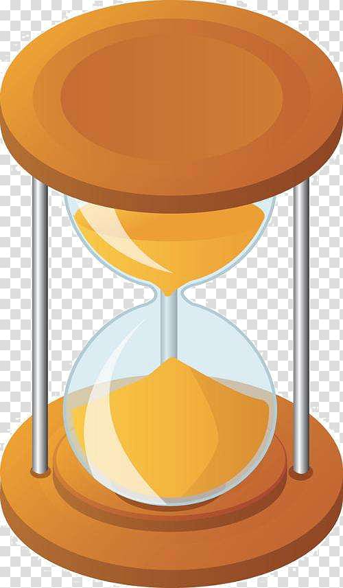 Hourglass Time, Hand-painted hourglass transparent background PNG clipart