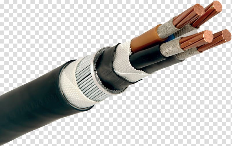 Electrical cable Power cable Steel wire armoured cable Nexans, others transparent background PNG clipart