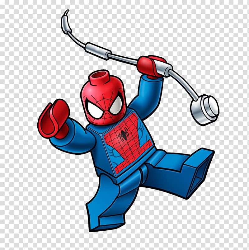 Lego Marvel Super Heroes Lego Spider-Man Dr. Otto Octavius, Iron material  transparent background PNG clipart | HiClipart