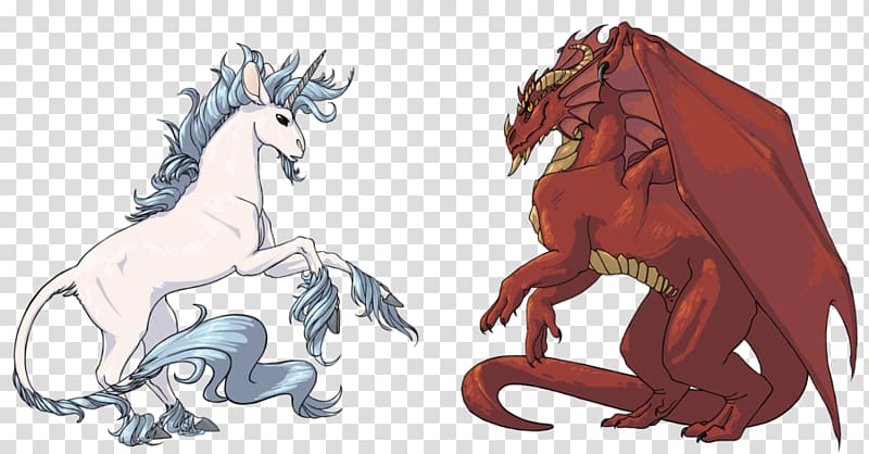 The Lion and the Unicorn Dragon The Lion and the Unicorn Legendary creature, dragon mating with unicorn transparent background PNG clipart