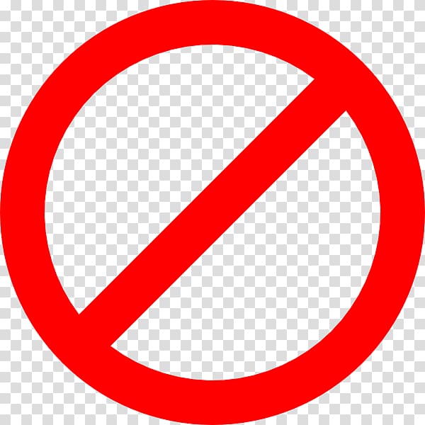 round red sign, No symbol Equals sign Computer Icons , Prohibited Sign transparent background PNG clipart