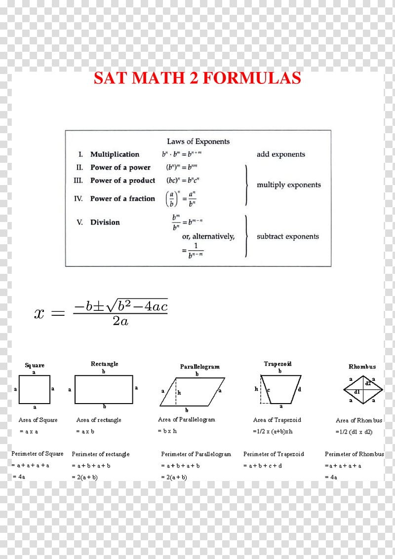 Document Angle Line Quadrilateral, mathematical formula transparent background PNG clipart