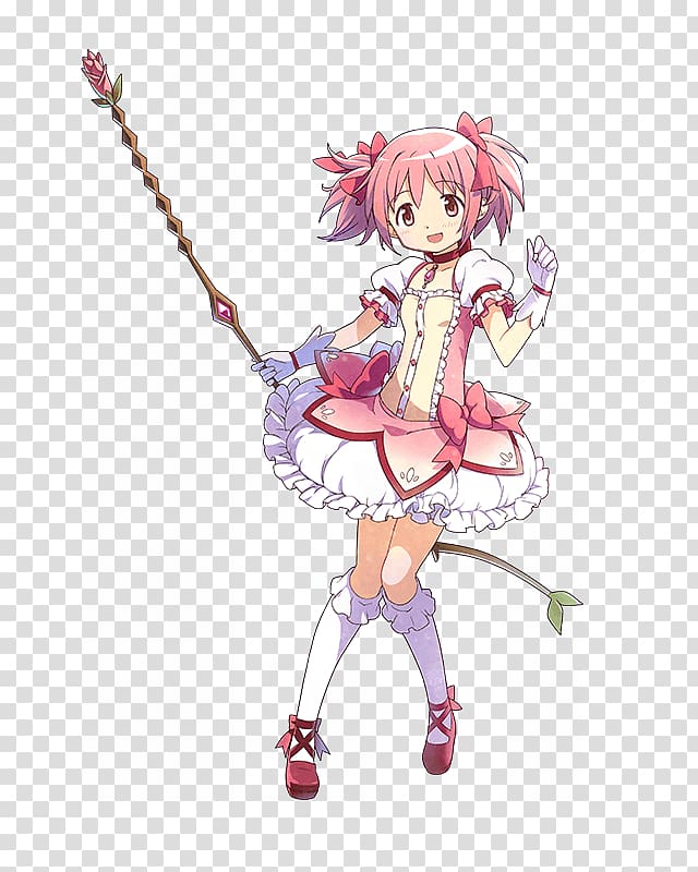 Madoka Kaname Sayaka Miki Puella Magi Madoka Magica Magical girl Character, madoka transparent background PNG clipart