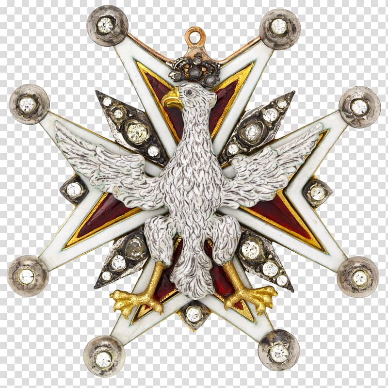 Order of the White Eagle Royal Castle Krzyż Coat of arms of Poland, Johann Melchior Roos transparent background PNG clipart