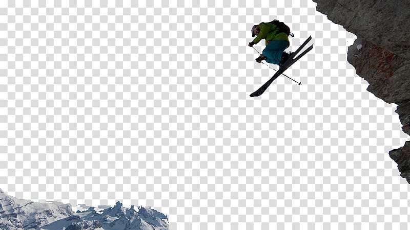 Freeride World Tour Val-dIsxe8re Tignes Skiing, Alpine skiing transparent background PNG clipart