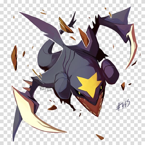 Garchomp Pokémon Drawing Dragon Fan art, Rectangle transparent background PNG clipart