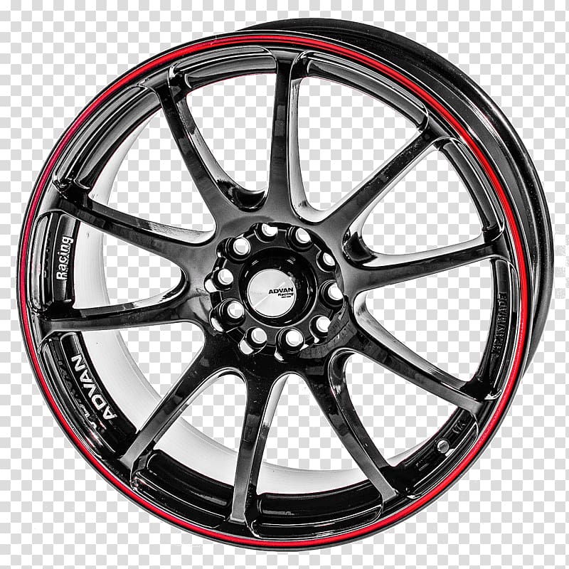 Alloy wheel Spoke Rim Custom wheel, car transparent background PNG clipart