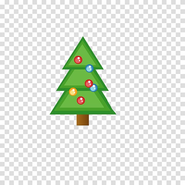 Template Christmas tree Christmas decoration Pattern, Simple Christmas trees transparent background PNG clipart