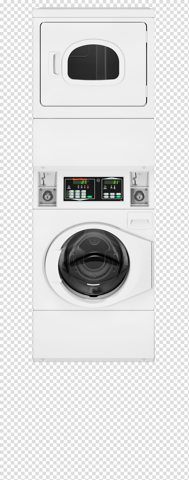 Clothes dryer Laundry Washing Machines Speed Queen Combo washer dryer, Fagor transparent background PNG clipart