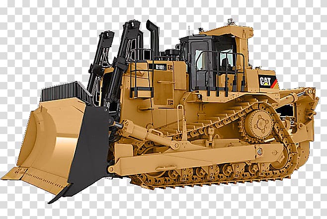 Caterpillar Inc. John Deere Bulldozer Heavy Machinery Caterpillar D10, bulldozer transparent background PNG clipart