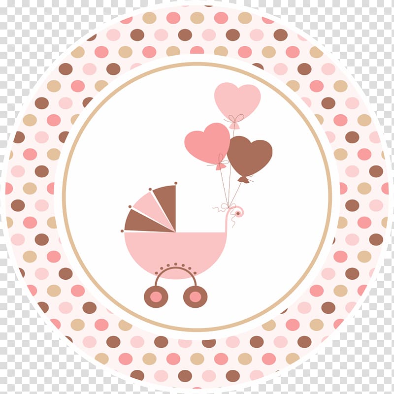 Baby shower Party Paper Label Printing, party transparent background PNG clipart