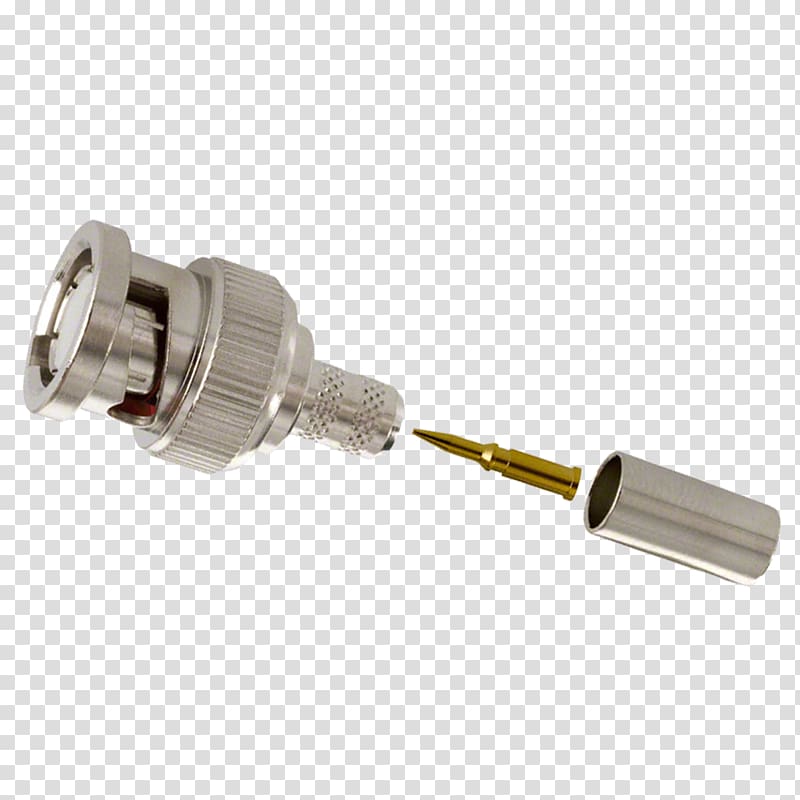 BNC connector Electrical connector Electrical cable Twisted pair Adapter, Bnc Connector transparent background PNG clipart