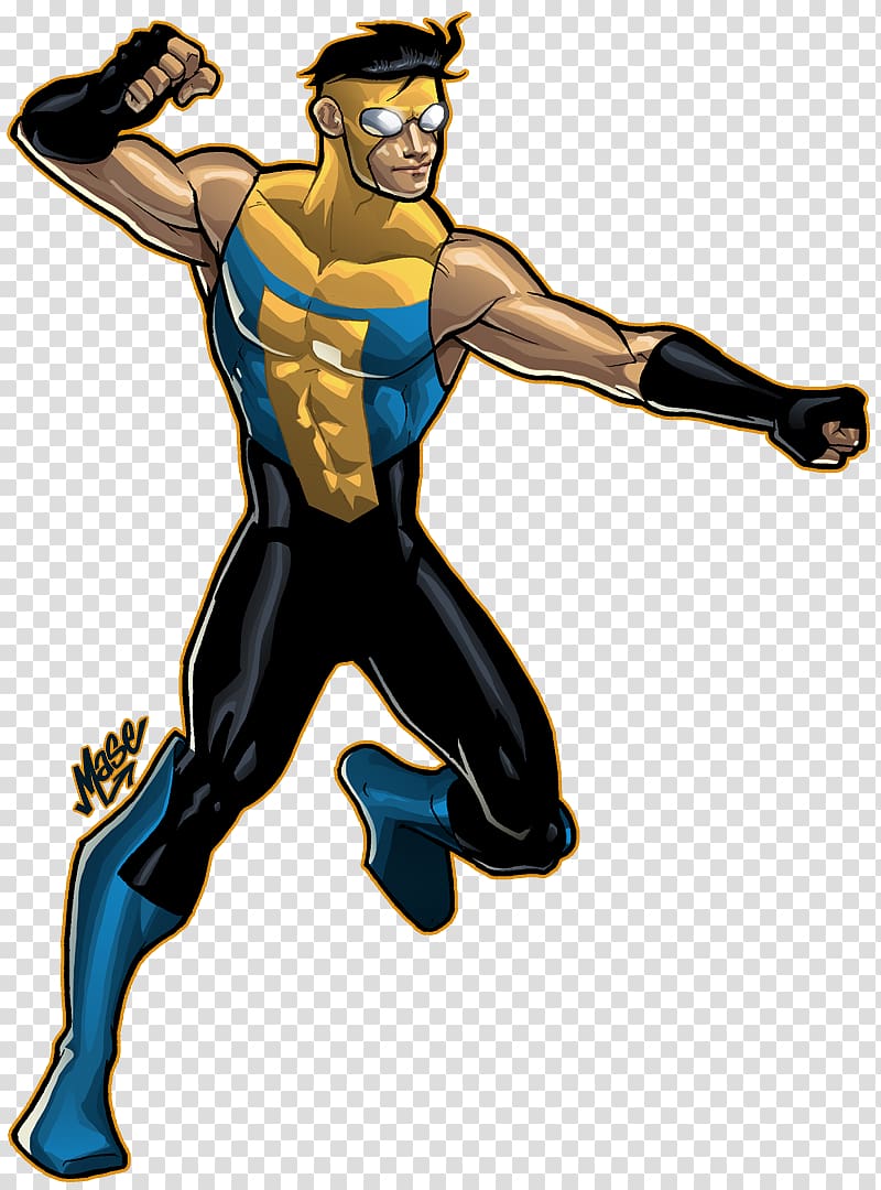 Superhero Booster Gold Invincible Comics Comic book, dc comics transparent background PNG clipart