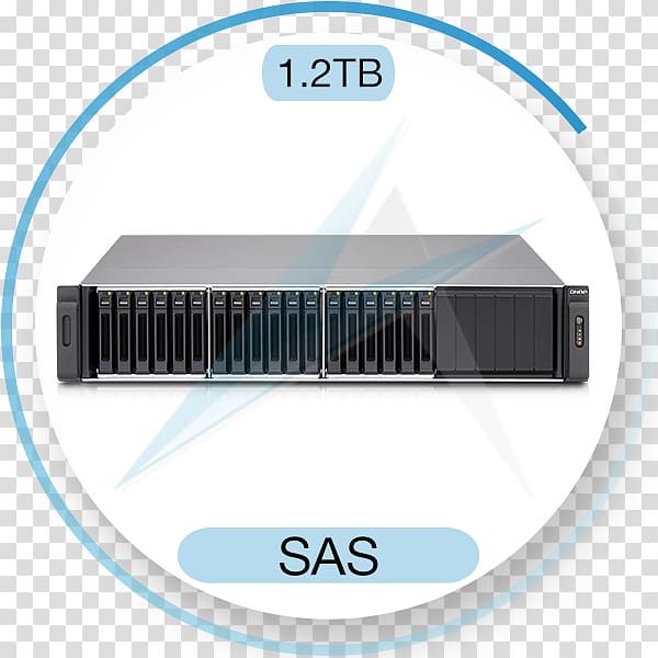 Data storage Network Storage Systems QNAP SS-EC1879U-SAS-RP QNAP Systems, Inc. Serial Attached SCSI, others transparent background PNG clipart