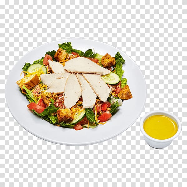 Caesar salad Delicatessen Fattoush Chicken salad Panini, chicken feet with pickled peppers transparent background PNG clipart