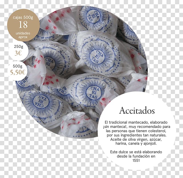Convento de las Mínimas Mantecado Malaga Stuffing Almond, DULCES transparent background PNG clipart