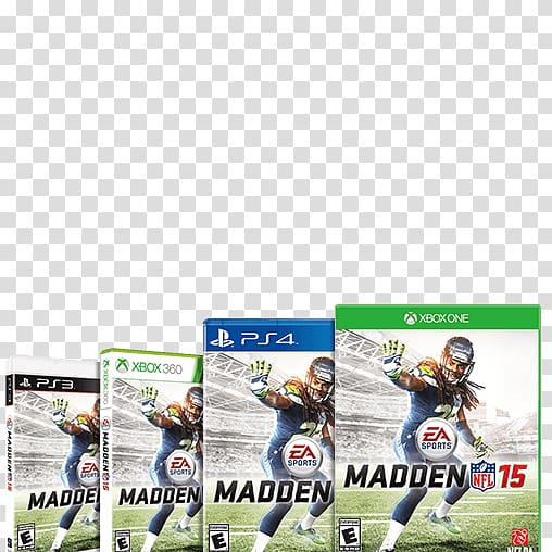 Madden NFL 15 Madden NFL 11 Xbox 360 NHL 15 FIFA 15, xbox transparent background PNG clipart