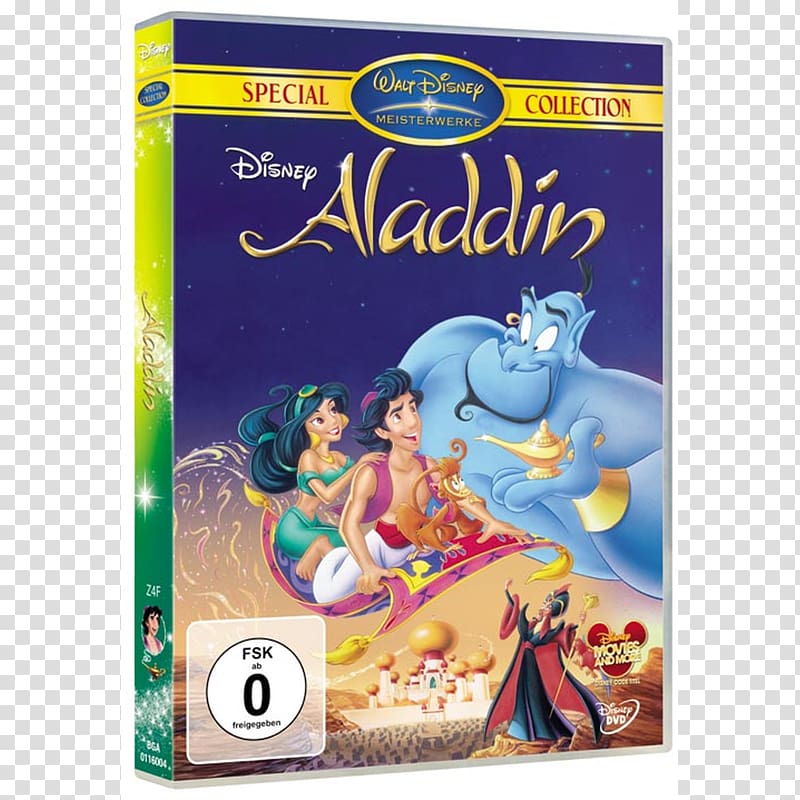 Aladdin Genie DVD Walt Disney Platinum and Diamond Editions Walt Disney s, disney-aladdin transparent background PNG clipart