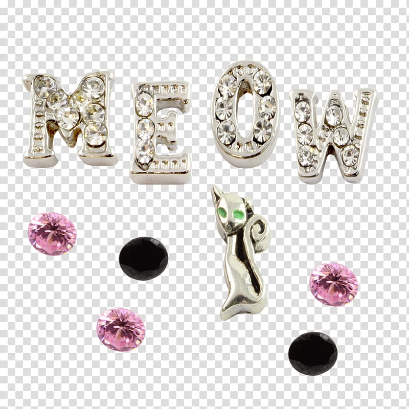 Earring Meow Jewellery Silver Jewelry design, Jewellery transparent background PNG clipart