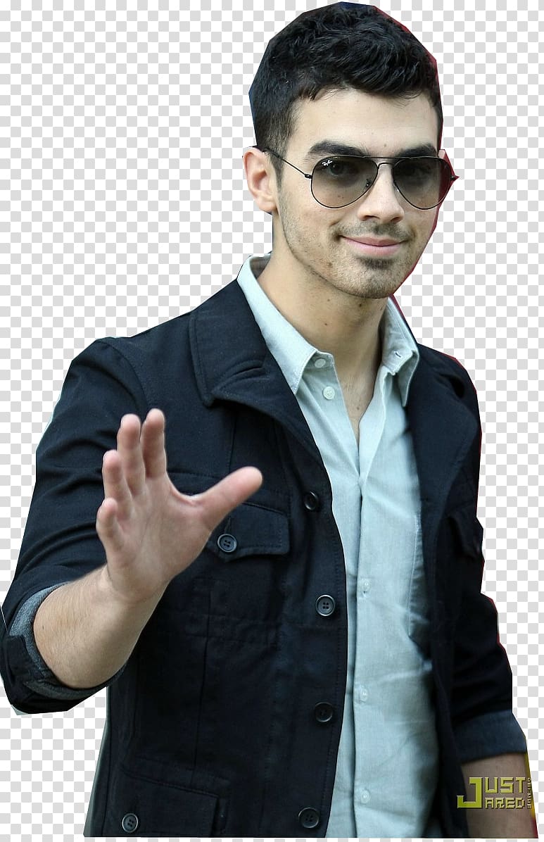 Joe Jonas See No More Thumb T-shirt Blazer, Danielle Deleasa transparent background PNG clipart